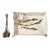 Vintage Hand-Painted Ceramic Asparagus Serving Dish With Matching Bowl – Late 20th Century For Sale