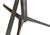 Attribued to Palecek Copenhagen Mid Century Style Mahogany Dining Table - No Glass For Sale - Image 4 of 7
