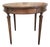 Vintage Round Side Table Tapered Legs For Sale