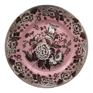 Spode Archive Collection British Flowers Poppy 12" Pasta Serving Bowl Floral Rimmed Made in England Vintage 2007 For Sale