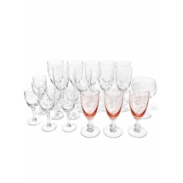 Vintage Crystal Glassware Service, Set of 50 For Sale - Image 6 of 6