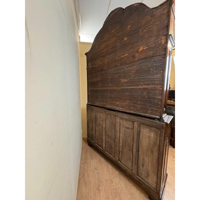 Antique Monumental Bookcase in Oak, 1600s For Sale - Image 10 of 11