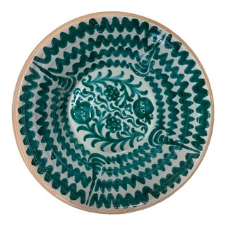 Spanish Ceramic Lebrillo Bowl For Sale