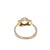 Embrace the celestial beauty of our stunning Sun and Moon Ring, crafted from luxurious 14k yellow gold. This exquisite...