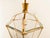 Brass and Clear Glass Lantern For Sale - Image 16 of 18