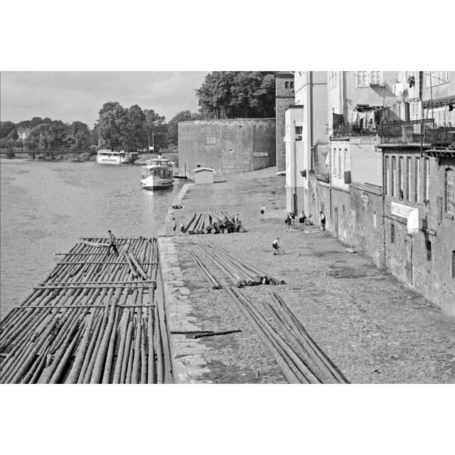 Traditional River in the Old City of Kassel, Germany, 1937, Printed 2021 For Sale - Image 3 of 5