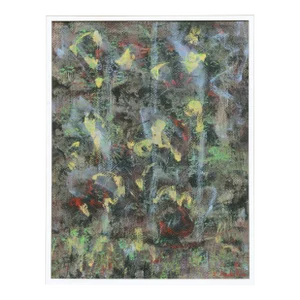 Abstract Expressionist Composition W Primary Colors, 1970s Berkeley California by Louis Earnest Nadalini