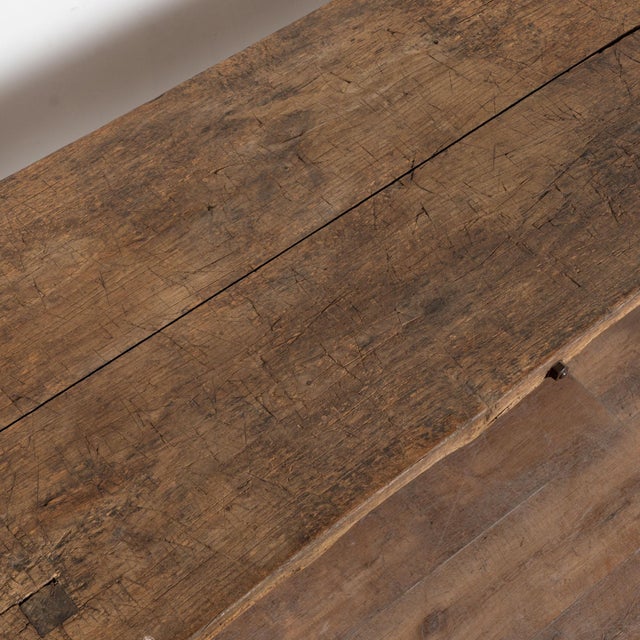 Late 19th Century 19th Century Rustic Peg Leg Console Table For Sale - Image 5 of 18