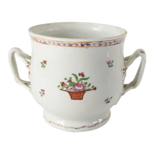Chinese Export Porcelain Famille Rose Sugar Bowl