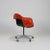 A refined example of the iconic Eames molded shell chair, this upholstered armchair offers a more elevated and comfortable...