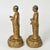 Pair of Gilded Buddhist Monk Figures For Sale - Image 13 of 17