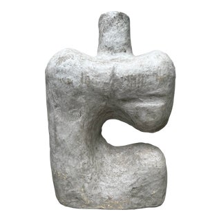 Large Sculptural Organic Textural Vase For Sale