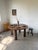 Constructivist Round Table in Walnut, 1950s For Sale - Image 4 of 18
