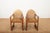 Arts and Crafts Oak Armchairs with Velour Upholstery, Set of 2 For Sale - Image 13 of 13