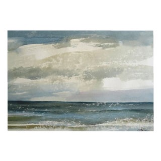 Oskars Berzins, Mood, 1999, Watercolor on Paper For Sale