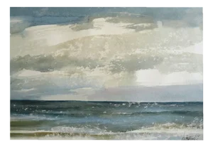 Oskars Berzins, Mood, 1999, Watercolor on Paper
