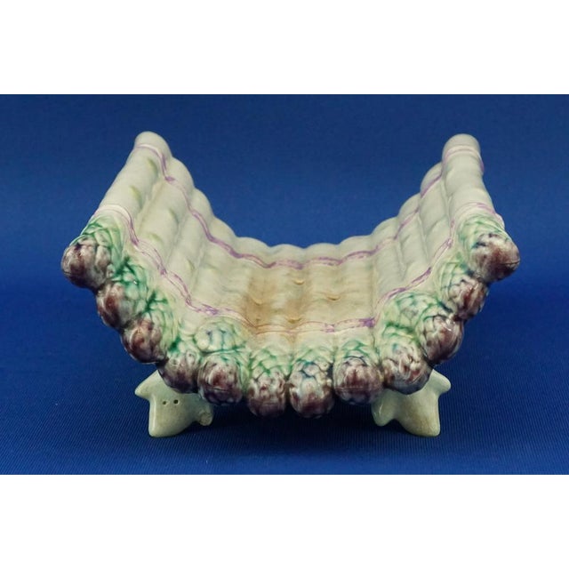 19th Century Victorian Style Table Tray in Ceramic, England, 19th Century For Sale - Image 10 of 18