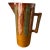 1960s Dryden Pottery Drip Glaze Pitcher/Vase, Signed For Sale