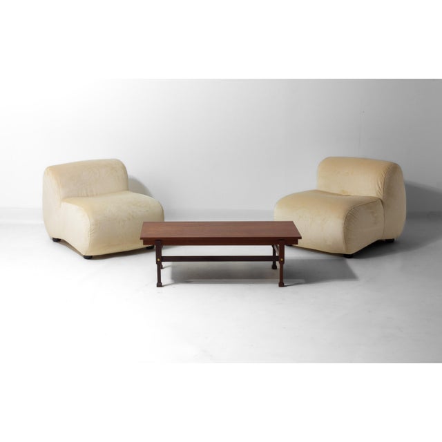 Italian Coffee Table in Teak with Hidden Drawers, 1960s For Sale - Image 9 of 16