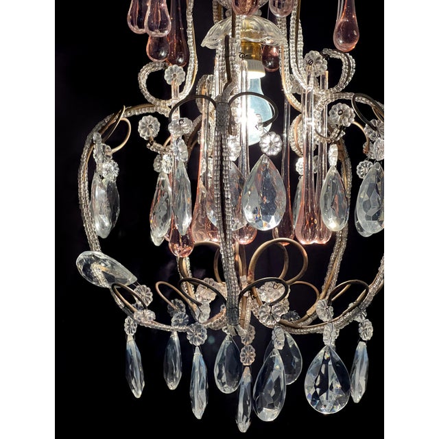 Hepburn's Tears Murano Chandelier, 1950s For Sale - Image 12 of 18