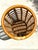 Vintage, Cylindrical, Woven, Bamboo, Rattan and Wicker, Umbrella Stand, in the Style of Audoux and Minet, 1950’s For Sale In South Bend - Image 6 of 8
