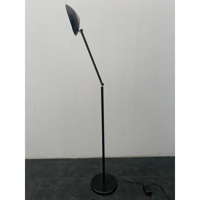 Adjustable Floor Lamp with Brass Details For Sale - Image 10 of 10