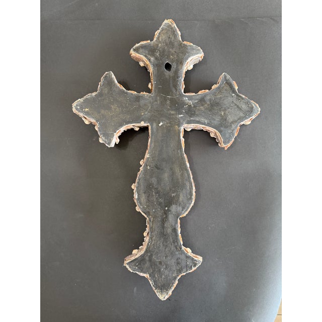CSS 20"h. Seashell Cross For Sale In West Palm - Image 6 of 7