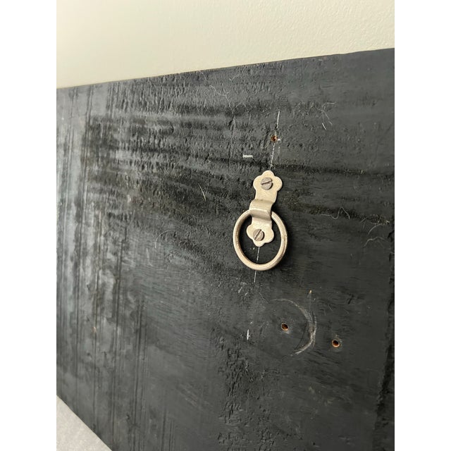 Beautifully carved Ganesha wall panel, showcasing fine craftsmanship and intricate detail. It’s has two study rings on the...