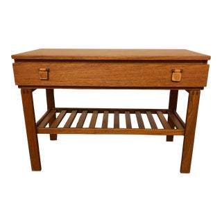 Sigurd Göransson Swedish Vintage Teak Nightstand For Sale