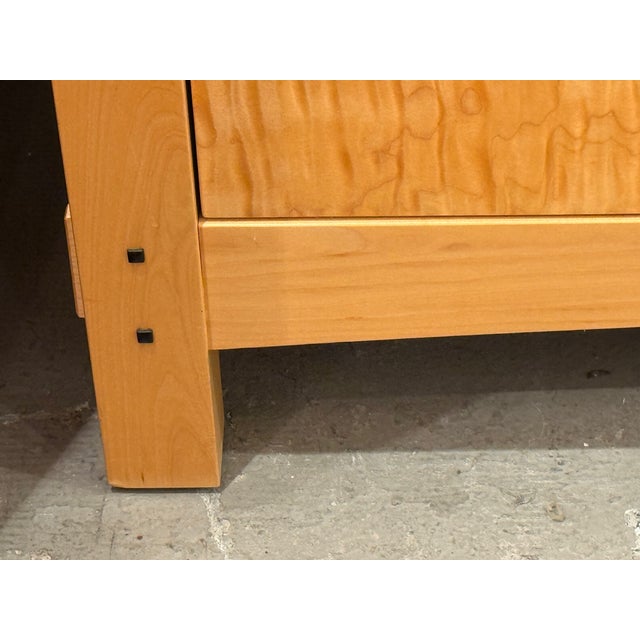 Berkeley Mills Bird's Eye Maple Wood Dresser For Sale - Image 12 of 18
