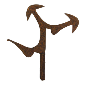 Early 20th Century Central African Throwing Knife Mambele Type Currency