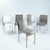 Postmodern Sculptural Dining Chairs in Aluminium and Steel Belgium 1980s/90s, Set of 5 For Sale - Image 9 of 18