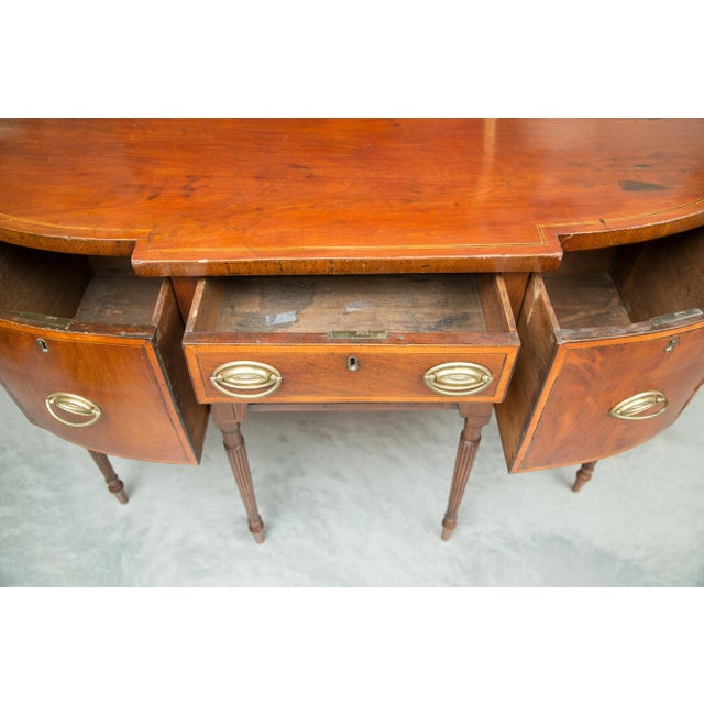 American Federal Mahogany and Inlaid Sideboard For Sale - Image 9 of 9