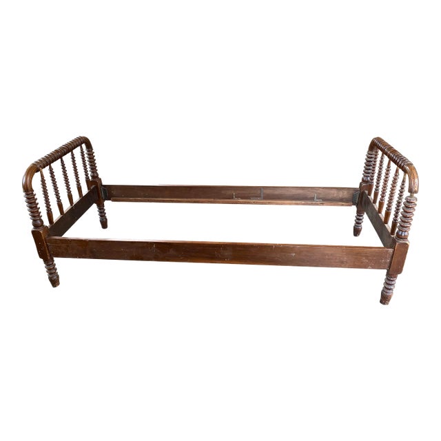 Early 19th Century Antique SmallerThanTwin Spindle Bed Frame Chairish