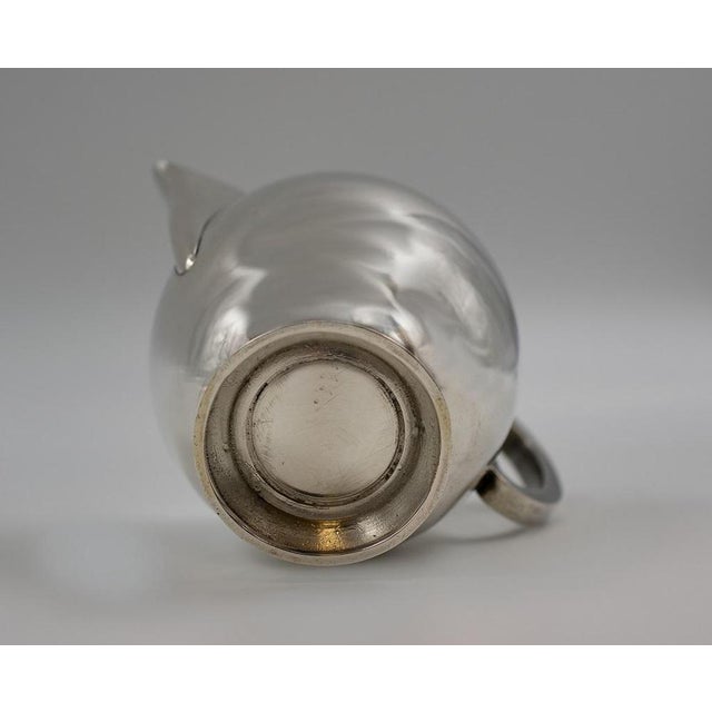 Vintage Sterling Silver Tea Set by Luigi Genazzi, Italy, 1930s For Sale - Image 9 of 11