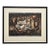 Fiorini Abstract Etching Aquatint 55/100 SF Michael Thompson Gallery Framed For Sale