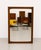 Mid Century Modern Walnut Mirror, 1960s — Scandinavian Design, For Sale - Image 9 of 10