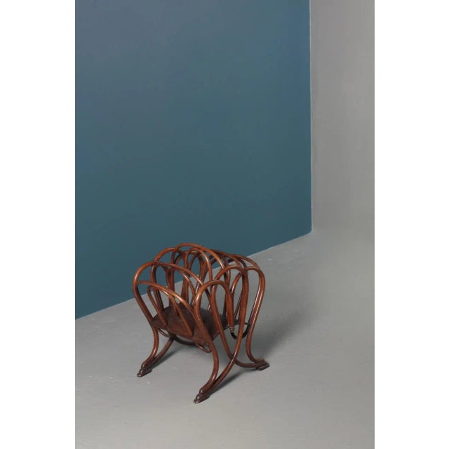 Antique Model No. 1 Magazine Rack from Thonet For Sale - Image 12 of 13