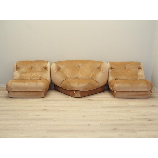 1970s Italian Modular Sofa by Rino Maturi for Mimo Padova, 1970s, Set of 3 For Sale - Image 5 of 17