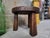 Mid-Century Modern Brutalist Round Oak Coffee Table, 1970s For Sale - Image 3 of 9
