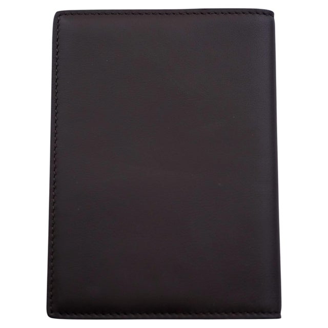 Tiffany & Co. Chocolate Brown Leather Passport Holder Wallet For Sale In Miami - Image 6 of 7