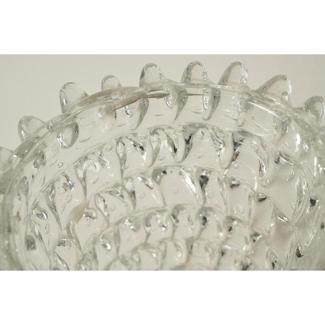 Large Italian Rostrato Murano Glass Vase by Ercole Barovier, Italy, 1940s For Sale - Image 9 of 16