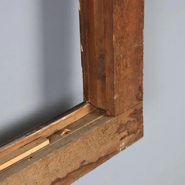 Antiqu Gold Leaf Gilt Fire Frame, Italy, 19th Century For Sale - Image 9 of 10