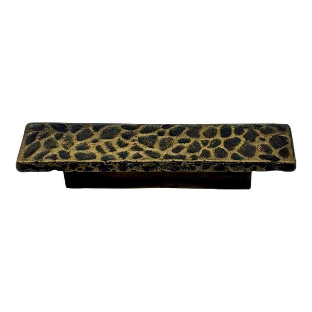 Henredon Rectangular Pull Antique Brass. For Sale