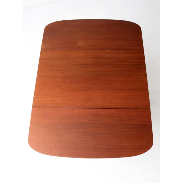 Mid 20th Century Antique Duncan Phyfe Style Drop Leaf Table For Sale - Image 5 of 18