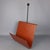 Italian Magazine Rack in Brown Leather and Metal from Porada, 1980s For Sale - Image 4 of 12