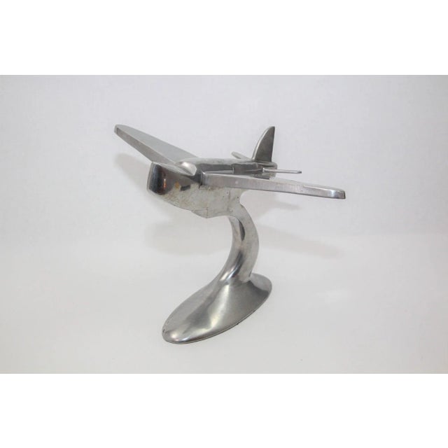 Art Deco Airplane Sculpture of the Boeing 314 Clipper Cast Aluminium