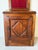 Late 18th Century 18th Century French Country Walnut Wood Cabinet With Carved Geometric Details For Sale - Image 5 of 12