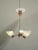 Metal Mid-Century Modern Three-Arm Pendant Light in Brass and Copper, 1950s, Swedish For Sale - Image 7 of 10