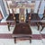 Set of 6 19th C. Adams/York County PA Paint-Decorated Plank Seat Chairs A superb, matched set of six mid-19th-century...